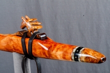 Redwood Burl Native American Flute, Minor, Mid G-4, #N2L (3)